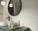 Paradyż Ceramika Glitter Mood Bianco C Struktura 29,8x89,8 płytki ścienne