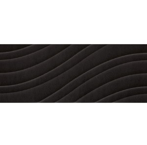 Paradyż Ceramika Glitter Mood Nero C Struktura 29,8x89,8 płytki ścienne