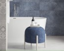 Paradyż Ceramika Freedom Blue Mat 25x75 płytki ścienne