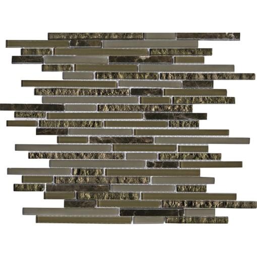 Lantic Colonial Eternity Mini Strip Emperador 29,8x30,5 100097104 mozaika dekoracyjna