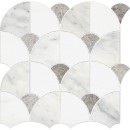Lantic Colonial Figure Shell Light 29,7x29,9 100330413 mozaika dekoracyjna kamienna