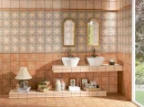 Mainzu Barro Ocre 20x20 płytki rustykalne podłogowe