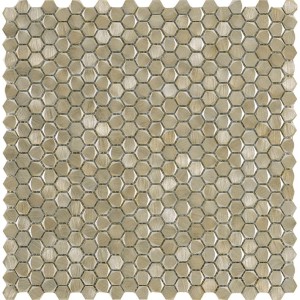 Lantic Colonial Gravity Aluminium Hexagon Gold 30,4x30,7 100240888 mozaika metalowa szczotkowana