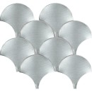 Lantic Colonial Gravity Aluminium Shell Aquamarine 24,4x26,4 100310339 mozaika dekoracyjna metalowa