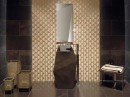 Lantic Colonial Gravity Aluminium Shell Gold 24,4x26,4 100310346 mozaika dekoracyjna metalowa