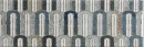 Mainzu Bellagio Arcu Blu 10x30 płytki dekoracyjne cegiełki