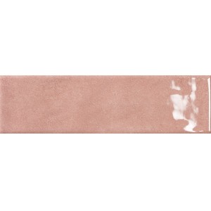 Ecoceramic Harlequin Rose 7x28 płytki ścienne rustykalne