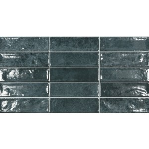 Ecoceramic Pool Blue 31,6x60 płytki ścienne rustykalne