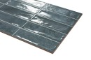 Ecoceramic Pool Blue 31,6x60 płytki ścienne rustykalne