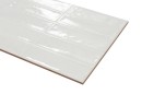 Ecoceramic Pool White 31,6x60 płytki ścienne rustykalne