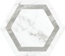 Realonda Venato Deco Grey 28,5x33 płytki gresowe heksagonalne