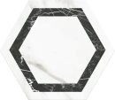 Realonda Venato Deco Dark 28,5x33 płytki gresowe heksagonalne
