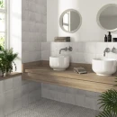 Mainzu Carino Perla Grey 20x20 płytki kamienne gresowe