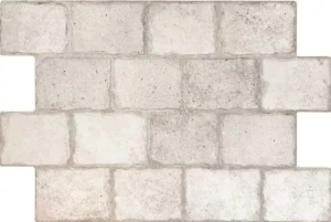 Realonda Borgogna White Cobblestone 44x66 płytki kamienne gresowe