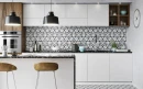 Realonda Carnaby Black 28,5x33 płytki gresowe heksagonalne