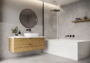 Realonda Confeti Grey 56x48,5 płytki gresowe heksagonalne