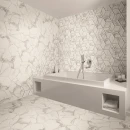 Realonda Zaire Carrara 28,5x33 płytki heksagonalne