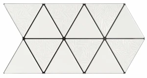 Realonda Triangle Deco Snow 28x48,5 płytki gresowe