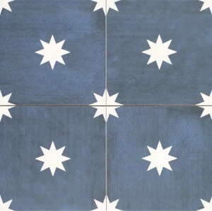 Realonda Star Navy 44x44 płytki patchworkowe gresowe
