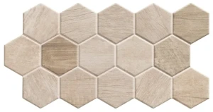 Realonda Sequoia Hex Camel 26,5x51 płytki gresowe