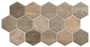 Realonda Sequoia Hex Tobacco 26,5x51 płytki gresowe