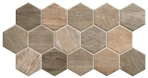 Realonda Sequoia Hex Tobacco 26,5x51 płytki gresowe