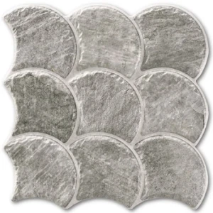 Realonda Scale Slate Grey 30,7x30,7 płytki kamienne gresowe