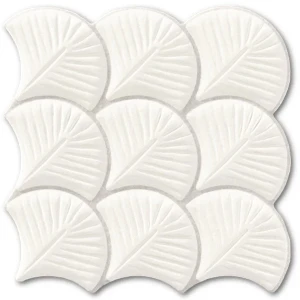 Realonda Scale Shell White 30,7x30,7 płytki ścienne
