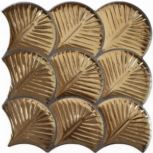Realonda Scale Shell Gold 30,7x30,7 płytki ścienne