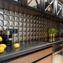 Realonda Scale Shell Anthracite 30,7x30,7 płytki ścienne