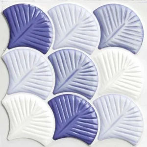Realonda Scale Shell Blue 30,7x30,7 płytki ścienne