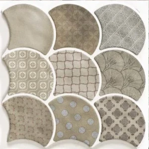 Realonda Scale Boho Taupe 30,7x30,7 płytki patchworkowe gresowe