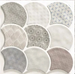 Realonda Scale Boho White 30,7x30,7 płytki patchworkowe gresowe