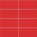 Mainzu Chroma Matt Rosso 15x30 płytki ścienne