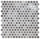 Realonda Penny Glossy Grey 31x31 mozaika dekoracyjna