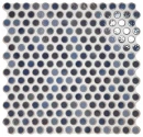 Realonda Penny Dakhla Azure 31x31 mozaika dekoracyjna