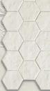8Realonda Muse Hex White 26,5x51 płytki kamienne gresowe