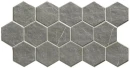 Realonda Muse Hex Grey 26,5x51 płytki kamienne gresowe