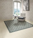Mainzu Florentine Cenefa Blu 20x20 płytki dekoracyjne podłogowe