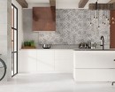 Paradyż Ceramika Pure City Grys Dekor Struktura 29,8x89,8 płytki ścienne