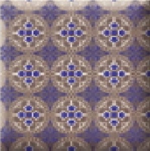 Mainzu HD Effects Decor Metal Blu 15x15 płytki ścienne dekoracyjne