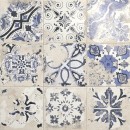 Mainzu Land Anthology White Decor 20x20 płytki dekoracyjne gresowe