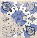 Mainzu Land Anthology White Decor 20x20 płytki dekoracyjne gresowe