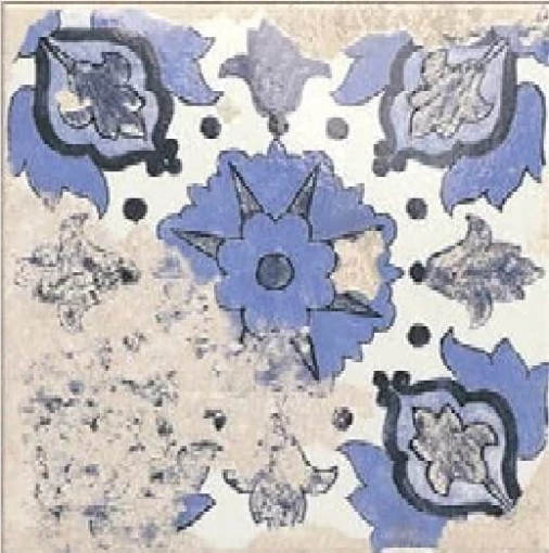 Mainzu Land Anthology White Decor 20x20 płytki dekoracyjne gresowe