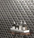 Realonda Diamond Waves Anthracite 70x40 płytki ścienne