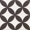 Realonda Hanoi Circle Black 33x33 płytki patchworkowe gresowe