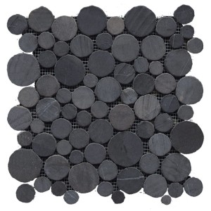 Lantic Colonial Paradise Round Stone Negro 31.5x31.5 100068032 mozaika kamienna dekoracyjna
