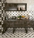 Mainzu Meraki Black 20x20 płytki rustykalne podłogowe