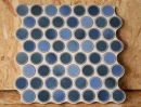Realonda Dakhla Azure Circle 30,9x30,9 płytki mozaikowe gresowe