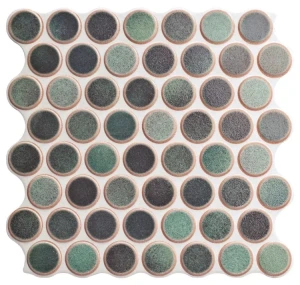 Realonda Dakhla Aqua Circle 30,9x30,9 płytki mozaikowe gresowe